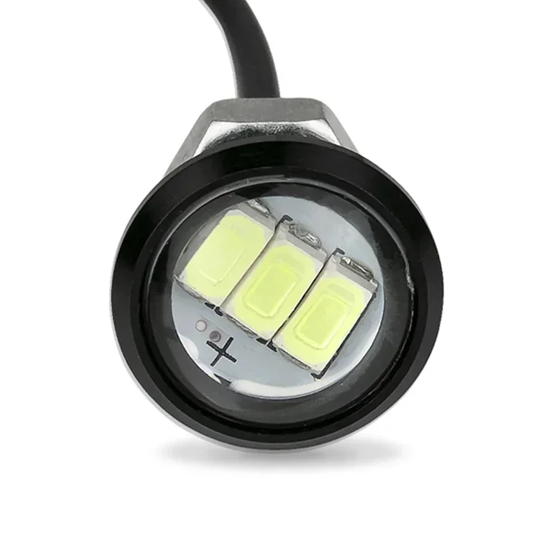 thumbnail image 1 of 1 luz LED Eagle Eye para coche, luces de circulación diurna brillantes DRL para motocicleta, señal de estacionamiento automática, Lapms 12v 24v, carcasa de aleación, 1 of 5