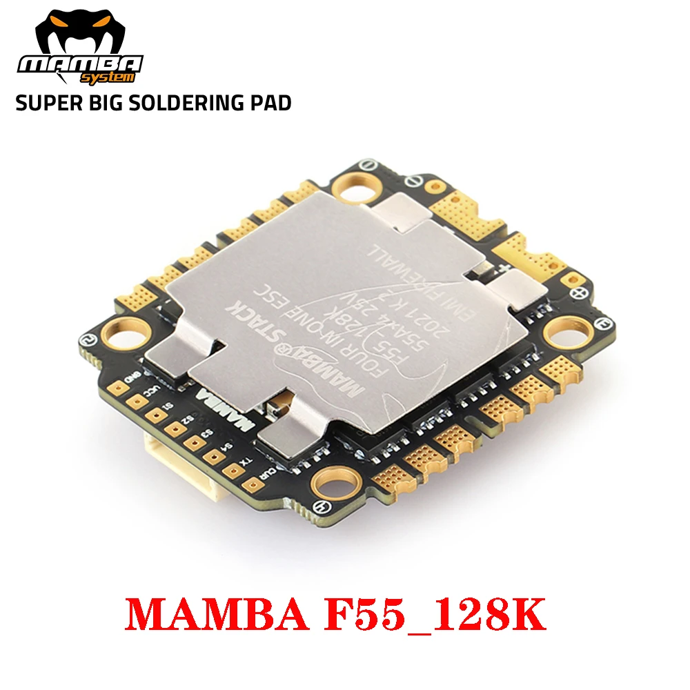 

DIATONE MAMBA F45 _ 128k blheli _ 32 4 в 1 бесщеточный ESC 3-6S Dshot1200 электронный регулятор скорости 30,5 мм для гоночного дрона RC FPV