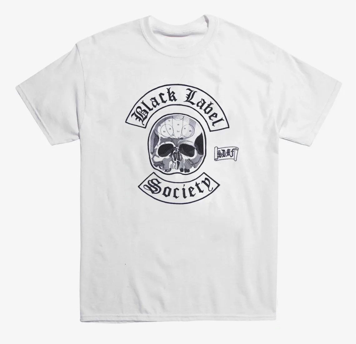 Maglietta Black Label Society Stampa Bianca Unisex S-5Xl Cotone Pesante Tee Tt0683 Maniche Lunghe