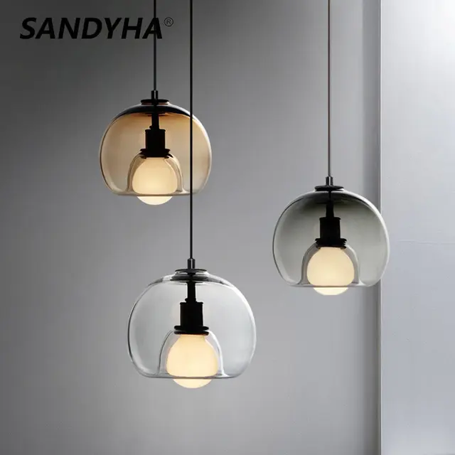 SANDYHA Modern Nordic Chandelier: Stylish and Functional Pendant Lights for Your Home Decor