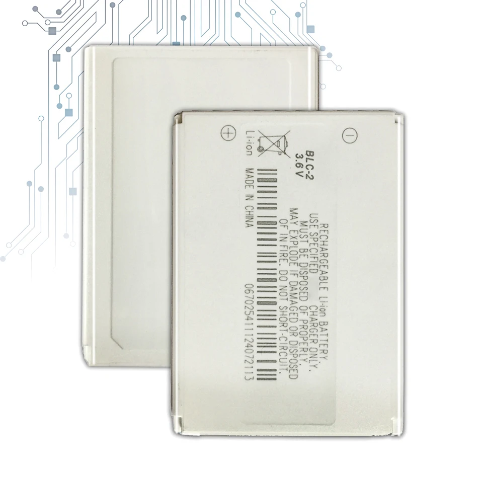 Batteria Del Telefono Cellulare Blc-2 800Mah Per Nokia 3310 3330 3410 3510 5510 3530 3335 3686 3685 3589 3315 3350 3510 6650 6800