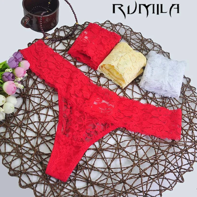 

5 Piece Set Combo Sheer Women Sexy Panty Thong Ladies Lace Thong