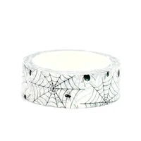 NEW 1PC 10M Decor Spider Web Halloween Washi Tape for Scrapbooking Adhesive Masking Tape Cute Journaling Stationery 2