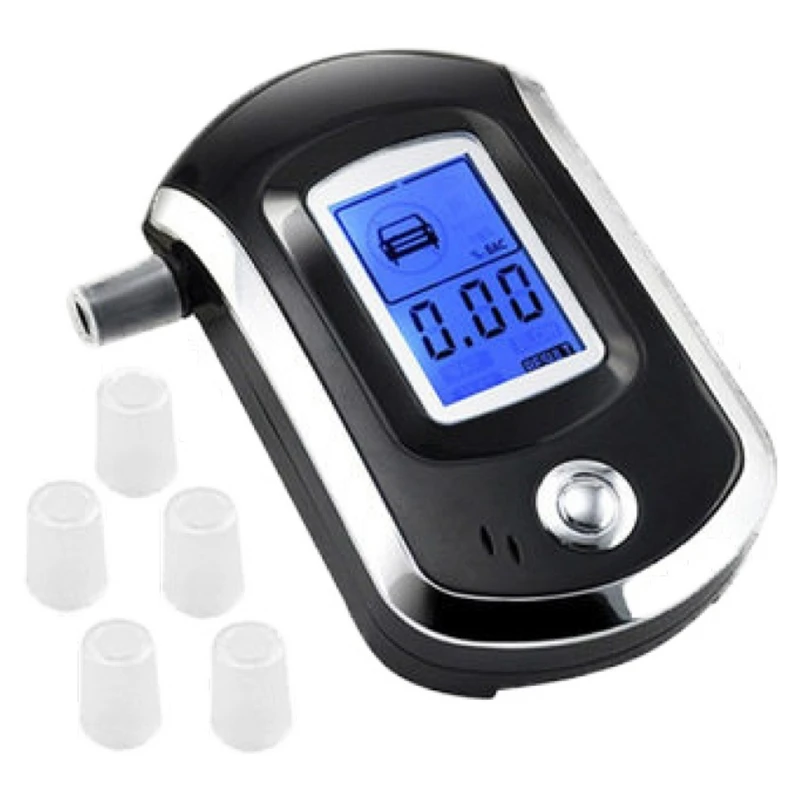 

Detector for Drunk Driving Tester LCD Digital Screen Breathalyzer Test