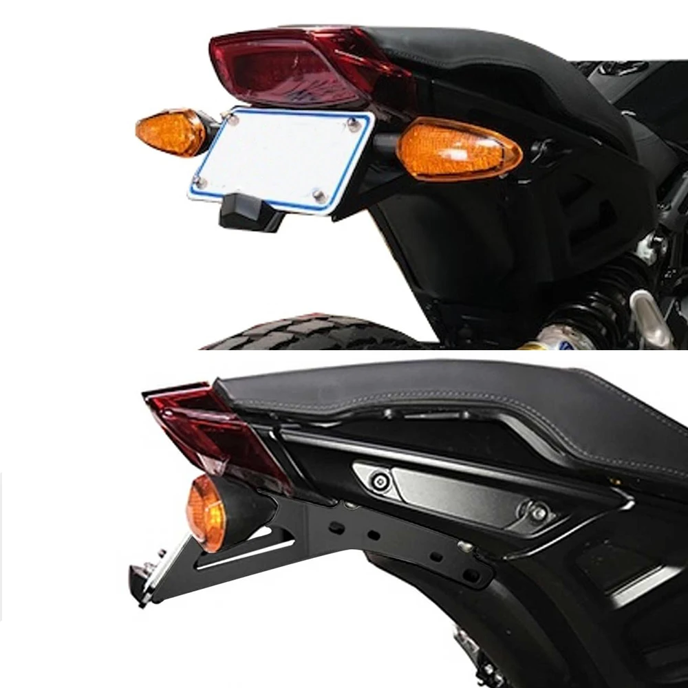 For Indian FTR1200 FTR 1200 2019-2021 2022 2023 New Motorcycle License Plate Holder Bracket Rear Tail Tidy Fender Eliminator Kit