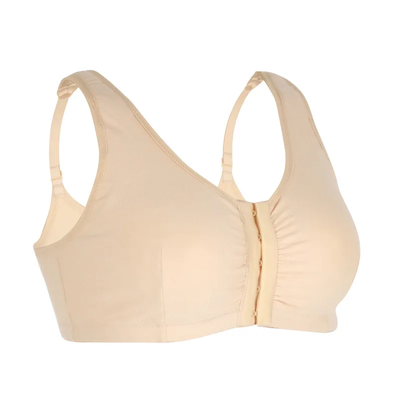 Realistic Silicone Fake Breasts Form Post-Breast Surgery Silicone Prosthesis Breast Bra Front Buckle Adjustable Bra with