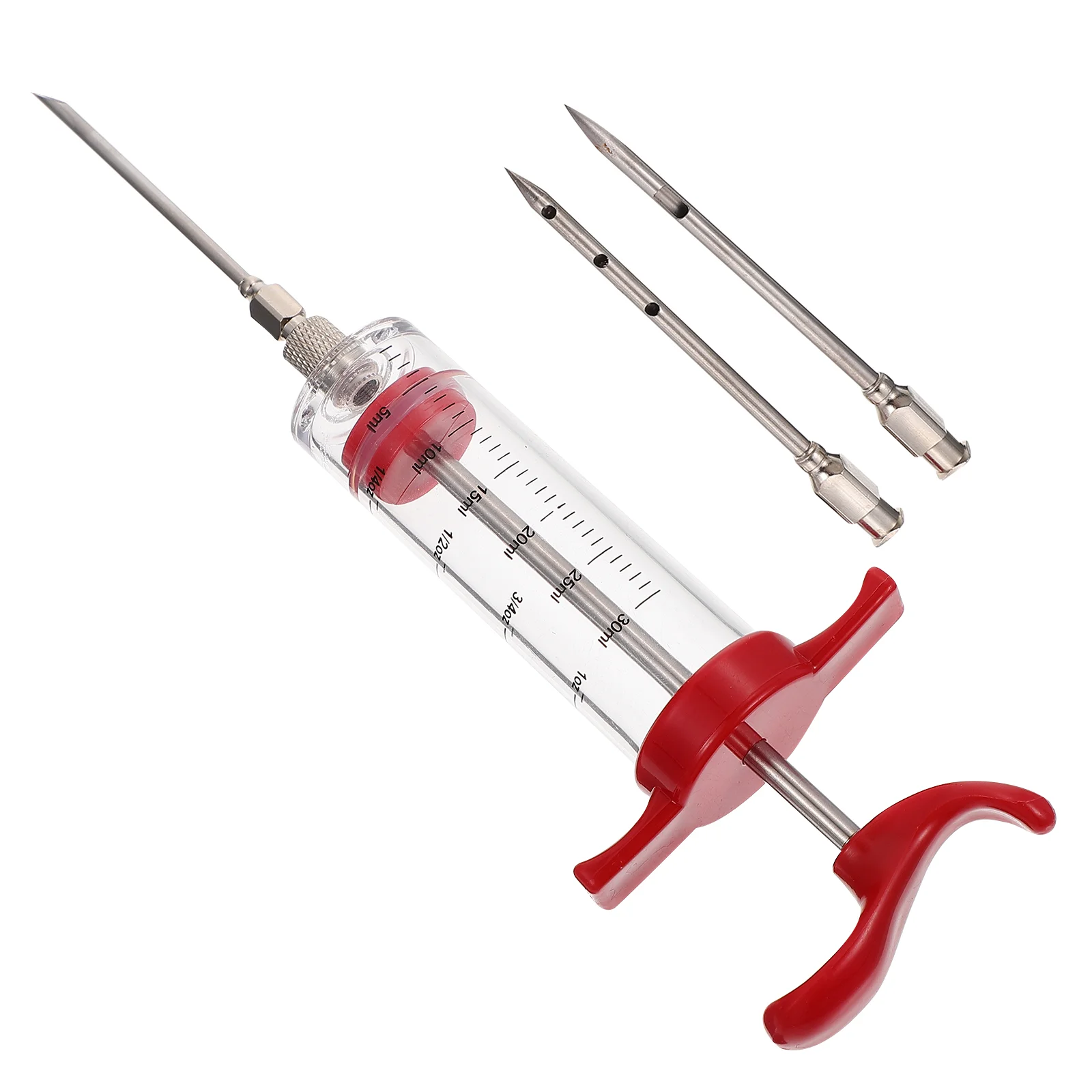 Turkey Syringe Meat Injector Marinade Seasoning Spice Barbecue Sauce Injection Tool Copper Pieces Cooking,bbq sauce injector