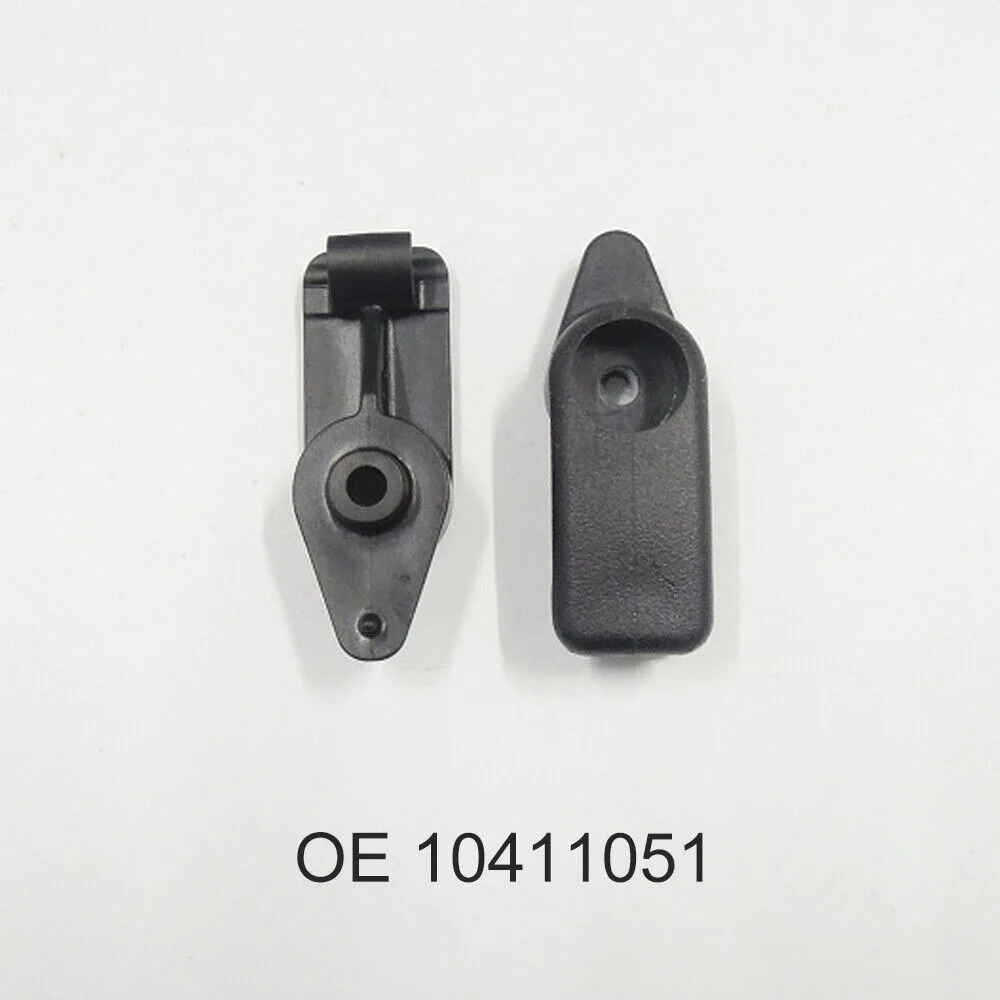 2 Pezzi 10411051 Staffa Di Fissaggio Per Visiera Parasole Nera Per Corvette C5 1997-2004