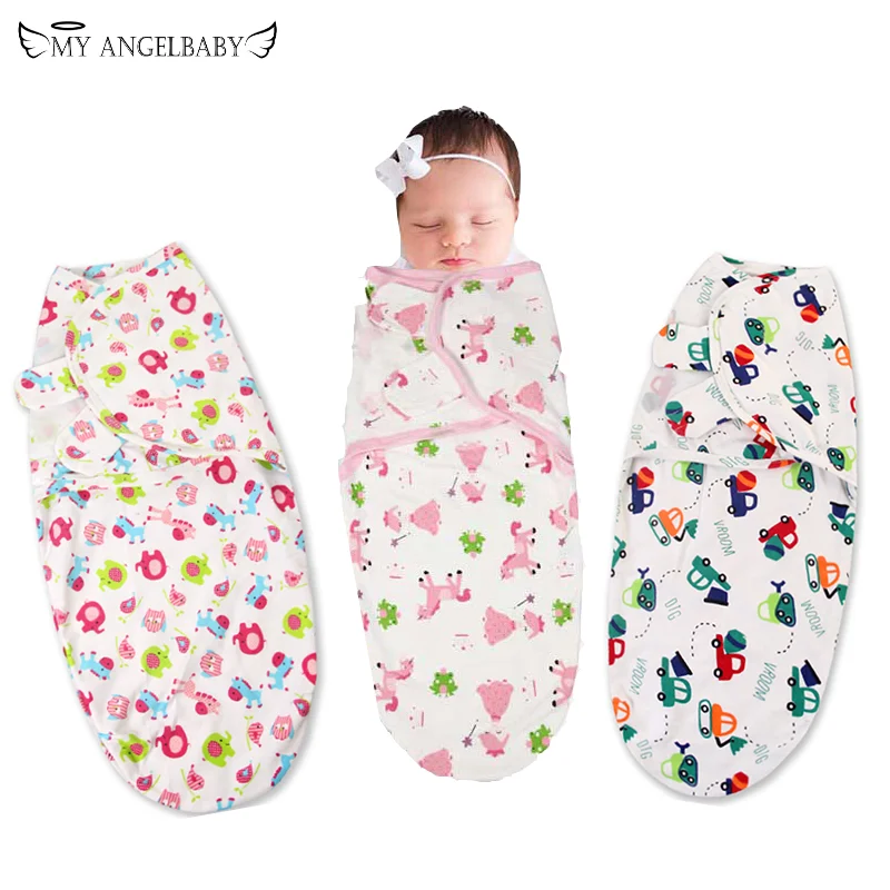 Baby Swaddle Wrap Parisarc Cotton Soft Infant Cotton Wrap Blanket