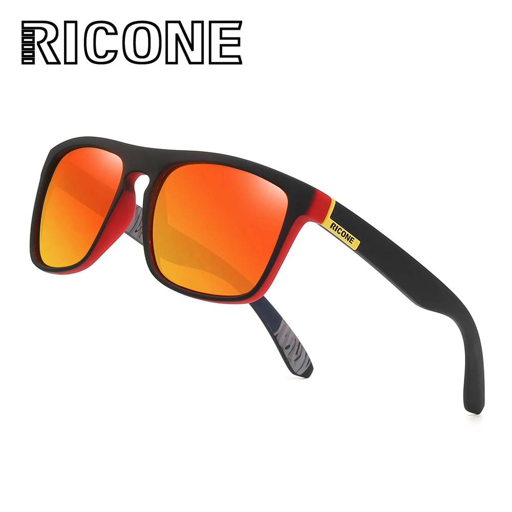 

RICONE Polarized Sunglasses for Men Women Driving Cycling Fishing Outdoor Sports Sun Glasses UV400 Protection Goggles