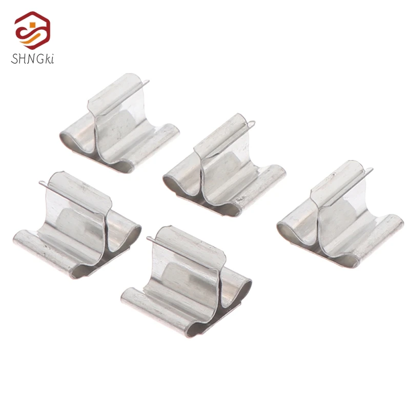 50pcs Wood candle wicks base clip iron candles making diy for wicks materials holder stand handmade kit Candle DIY Craft Parts