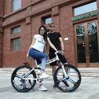 Vélo de montagne pliable personnalisé en gros, VTT à double suspension, vélo à frein à disque 26/27,5/29 pouces, sports de plein air 3