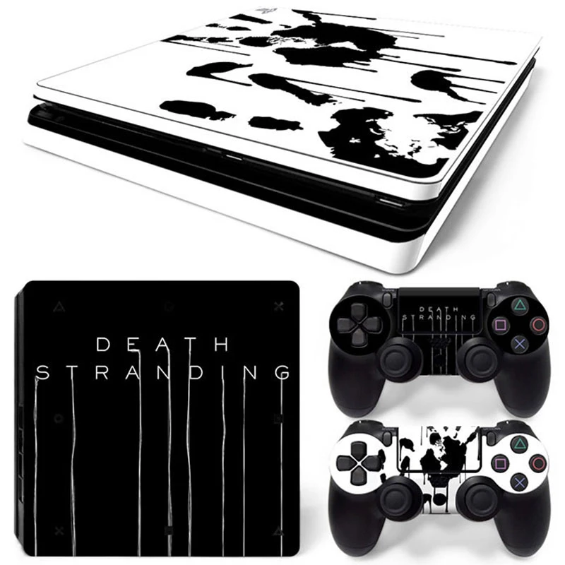 Game 6297 Ps4 Slim Skin Sticker Decalcomania Cover Per Ps4 Slim Console E 2 Controller Skin Vinyl Slim Sticker Decal