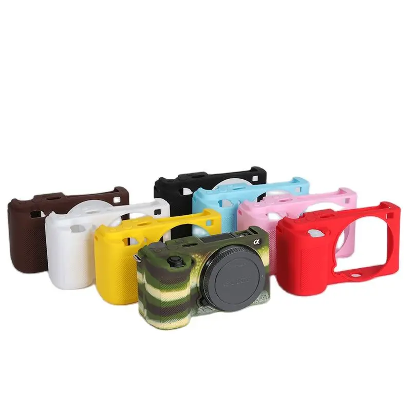 Silicone Armor Skin Camera Case Body Cover Protector