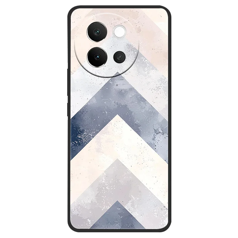 Marble Soft Matte Silicone Back Cover - Full Coverage Phone Shell 6.78 Coque