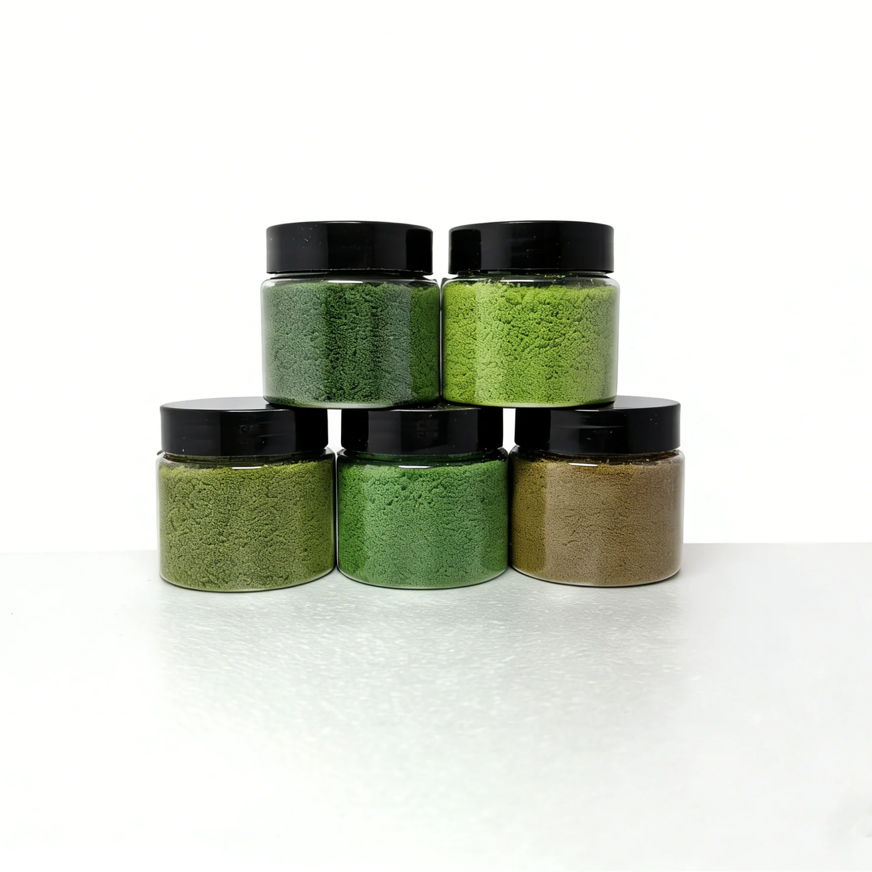 100ml 그린 모델 잔디 가루 모래 테이블 조경 건축 모형 제작 용품