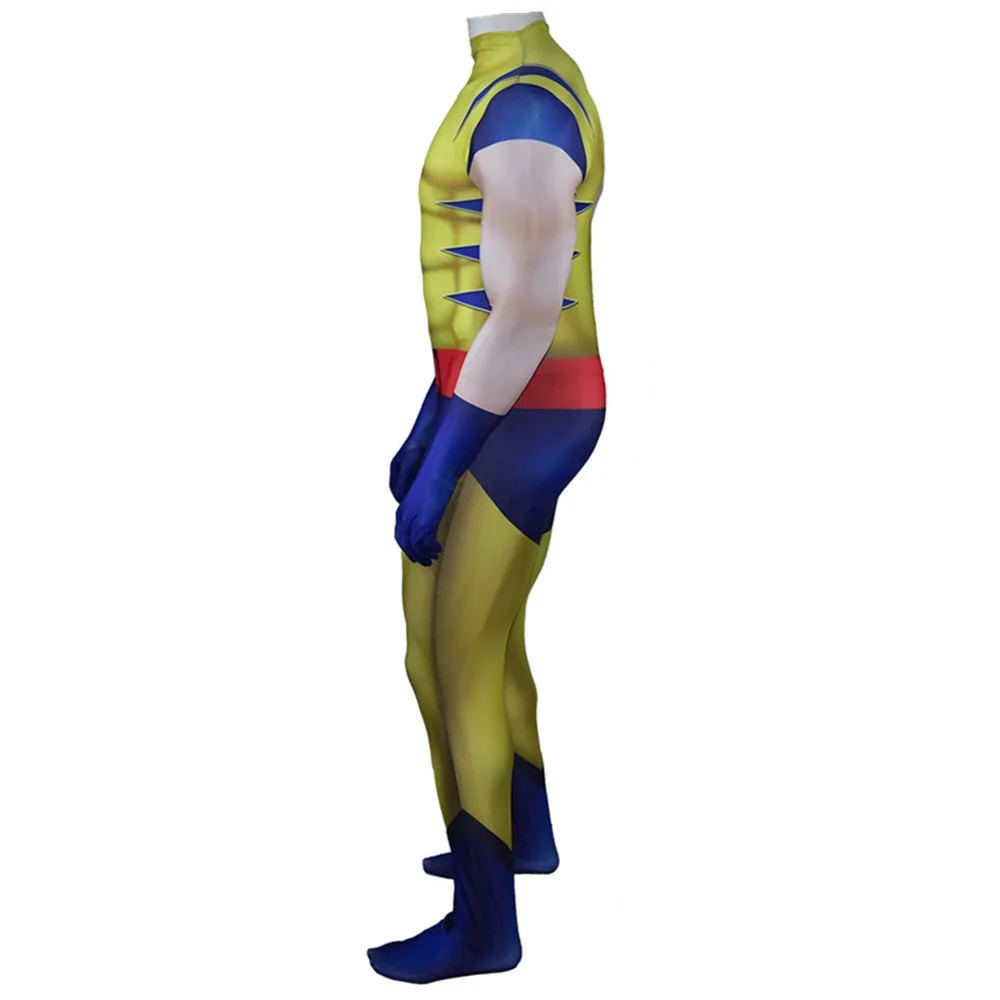 Marvel-Inspired Wolverine Spandex Bodysuit Cosplay Costume for Adults and Kids