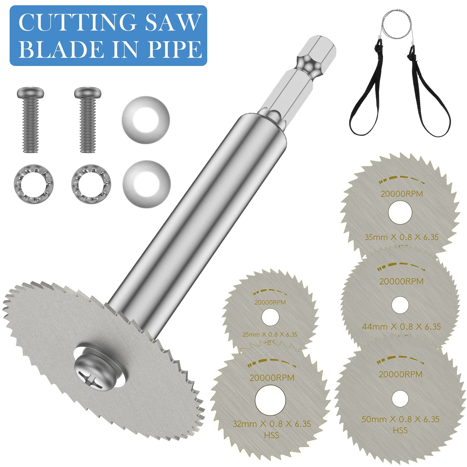 PVC Pipe Inside Cutter Steel Pipe Cutter With 1/4Inch Hex Shank