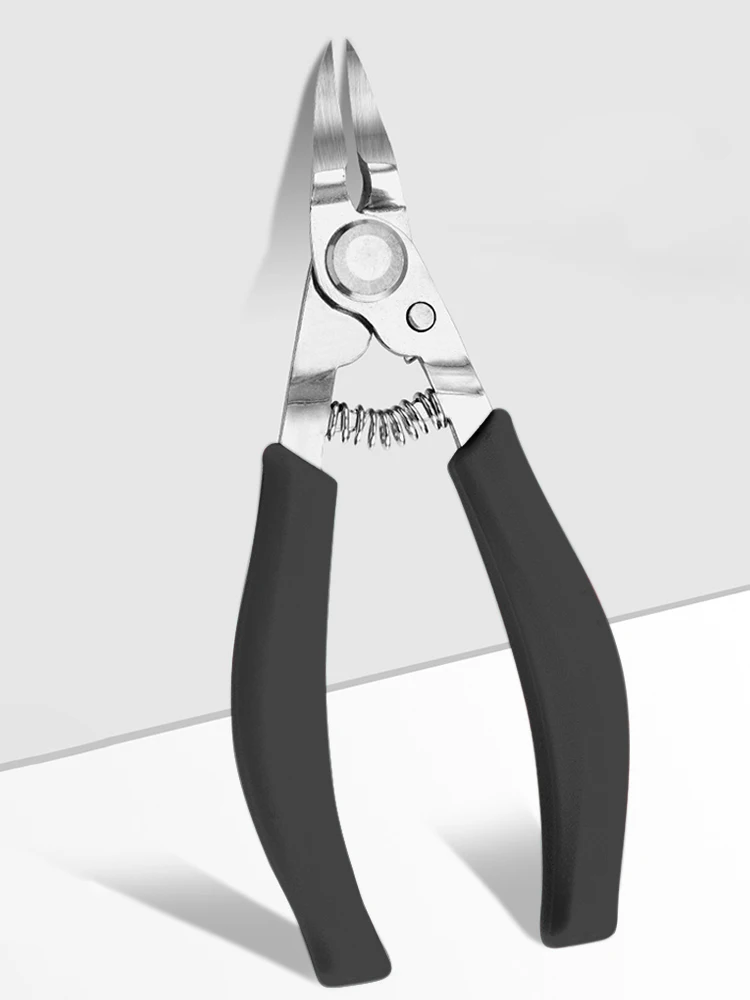 Home Salon Safe Nail Clipper Ingrown Toenail Curved Blade Compact Heavy Duty Stainless Steel Professional Precise Cutting Edge