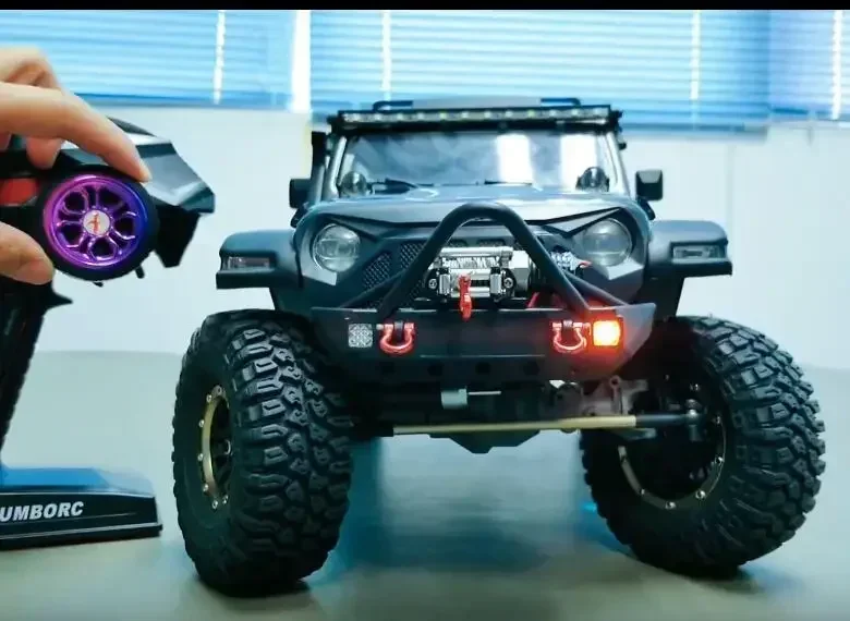 DUMBORC RC Auto FZD Simulationslichtregler 12 LED-System-Kit für 1/10 1/8 Truck Drift TAMIYA CC01 4WD Axial SCX10 – Detail 13