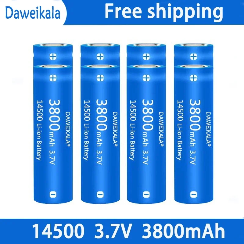 14500 Battery 3.7V Large Capacity 3500mah Lithium Ion Battery for Electric Toothbrush Razor Barber Rechargeable Battery rechargeable battery