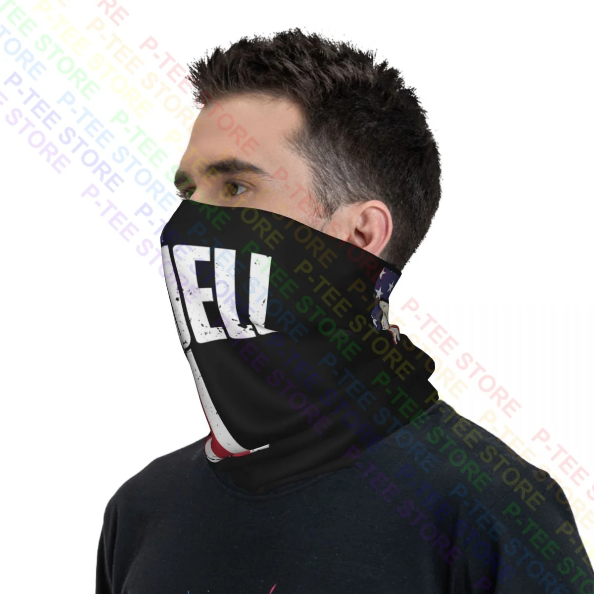 Buell Family American Flag Neck Gaiter Bandana Scarf Face Mask Soft Headwear Neck Warmer