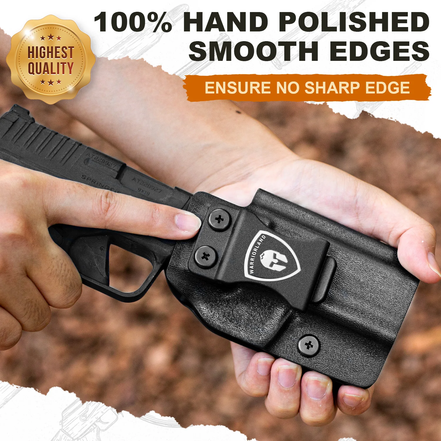 Only Fit Hellcat PRO Holster IWB KYDEX With Optic Cut,Fit Springfield Armory Only Hellcat PRO OSP Right Hand And Left Hand