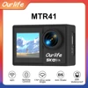 Ourlife MTR41 Action Camera 5K Video 2.00" Touch Screen 5X Zoom 170° 30M Waterproof EIS Action Cam Bicycle Helmet Sports Camera 1
