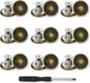 5Pcs Jeans Buttons Replacement 17mm No Sewing Metal Button Repair Kit Nailless Removable Jean Buttons Sewing Accessories 1