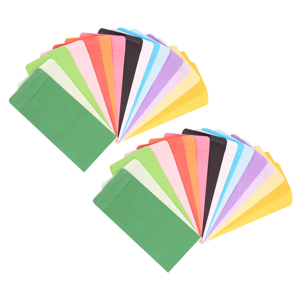 

50Pcs Money Pouch Envelopes Portable Cash Envelopes Chinese Style Cash Pouches