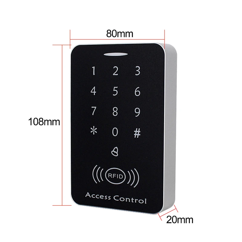 RFID Access Control System Intercom Device Machine Electronic Door Lock Smart Garage Gate Opener Electric Digital