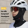 WEST BIKING Spring Summer Cycling Caps Unisex Bicycle Balaclava Anti-Slip Widen Seam Edge UPF50+ Hat UV-Protection Sport Gear 2