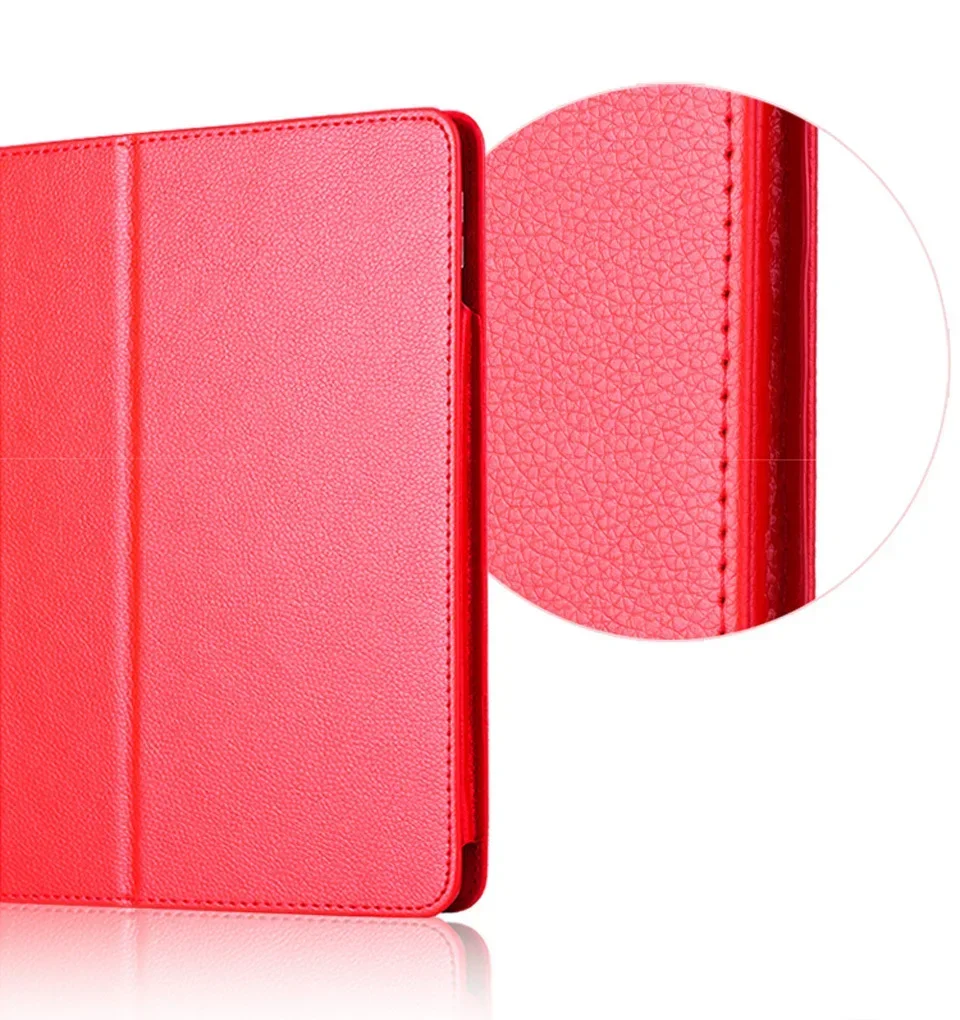 Premium Leather Tablet Stand Case - Elegant Protective Cover