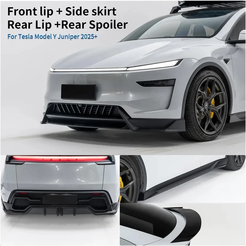 유니크 요퍼 바디킷 모델 Y 2025 주니퍼 프론트 립 사이드 스커트 리어 디퓨저 스포일러 익스테리어 탑스테치 범퍼 PP 액세서리