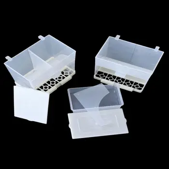 1 Pc Bird Automatic Feeder Parrot Splash Proof Removable Container Bird Cage Bird Feeder Starling Tiger Skin Peony Accessories - Image 5
