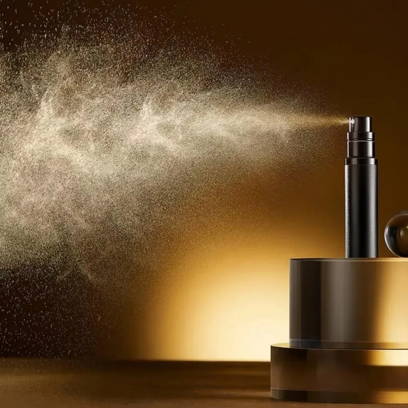 Mini Portable Perfume Spray Liquid Container Refillable Cosmetic Travel Aluminum Spray Empty Bottles 5ml spray bottle