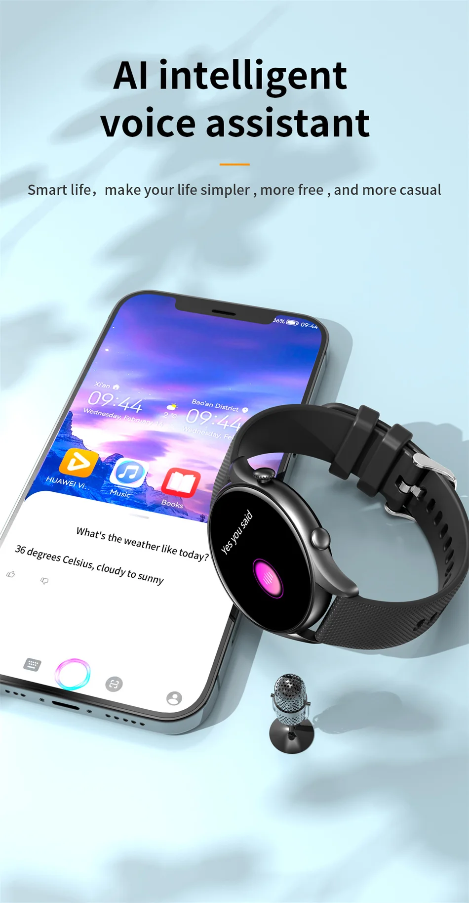 2022 Bluetooth Call Smart watch Women 360*360 HD Pixels custom page Sport Fitness Tracker Bracelet Waterproof Smartwatch Ladies