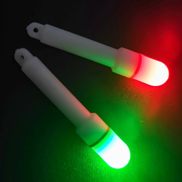  LED Fishing Floats, 2Pcs Ultra‑light Luminous Fishing