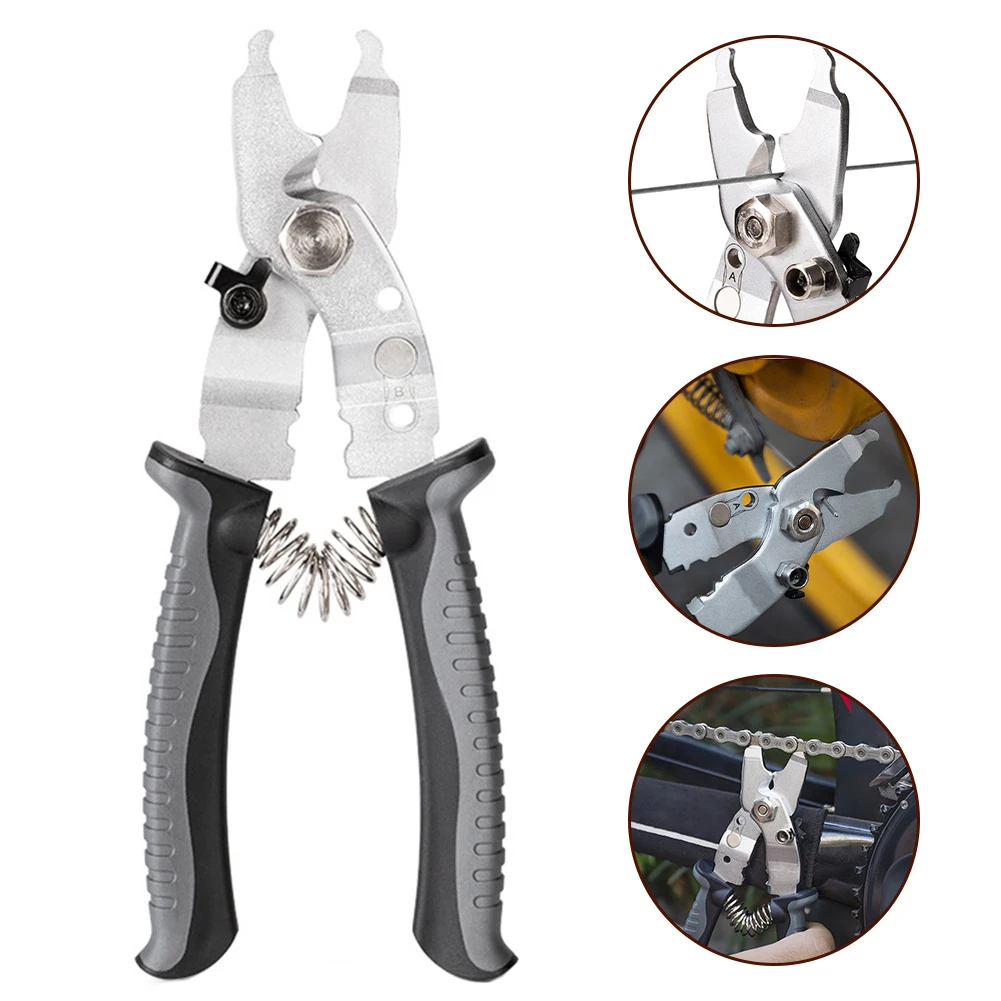 

Bicycle Chain Quick Link Remover Tool 6-12 Speed Bike Chain Removal Pliers Cycling Chain Clamp Multi Link Plier