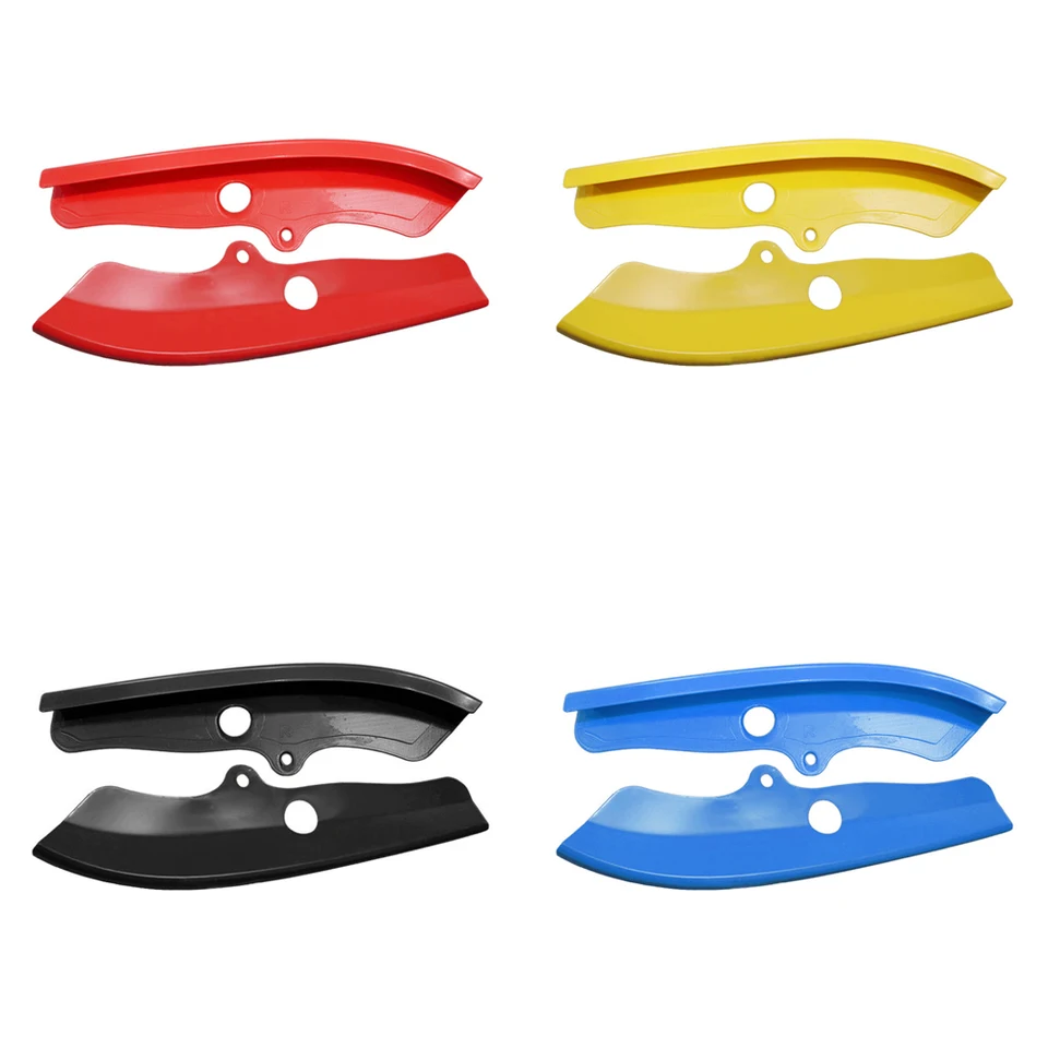For Dodge Charger 2015-2023 Front Bumper Lip Splitter Protector Bright Black - View #10