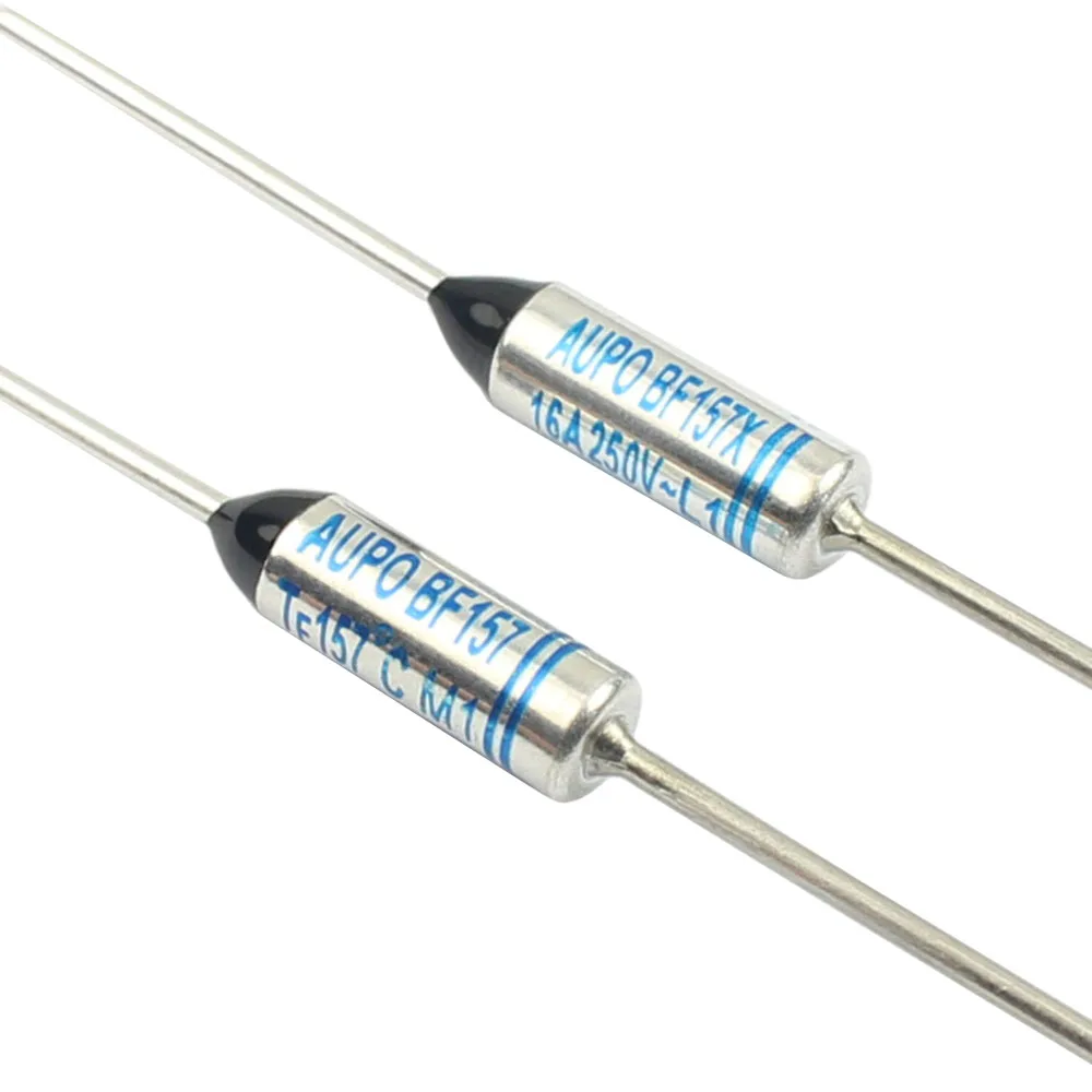 10pcs Thermal Fuse BF157 BF157X 10A 16A 250V BF 157C 157 Celsius Degree