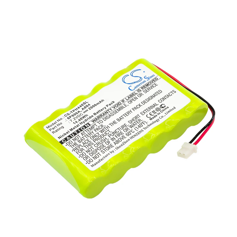 

2000mAh TPI 6P600A A004 Аккумулятор для одноканального осциллографа 440 1MHz