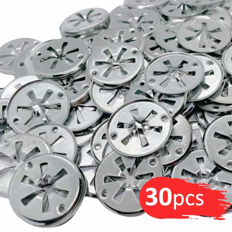 20-Pack Terminal Disc Mounting Clips For VW/AUDI Engine Covers, Heat Protection Plates, And Exhaust Undertrays - OEM N90796501 Compatible