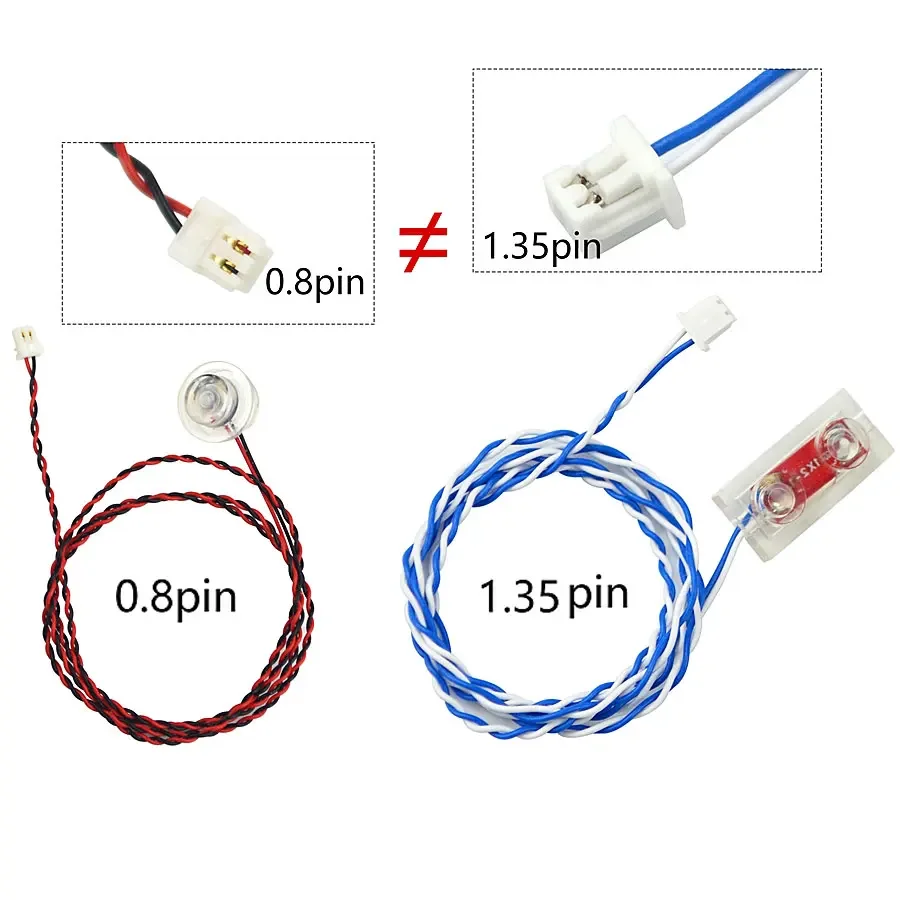 LED Light Building Block - Flashing Round Street Lamp Stripline Light-Emitting Brick