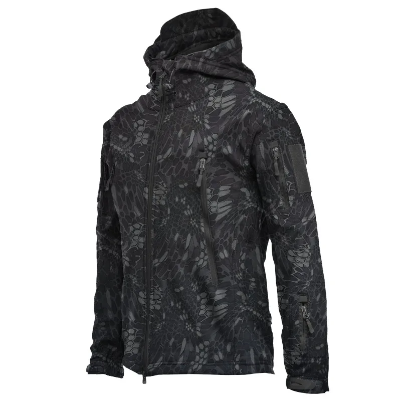 

2023 Outdoor Waterproof SoftShell Jacket Hunting Windbreaker Ski Coat Hiking Camping Fishing Tactical Clothing Protects Wind