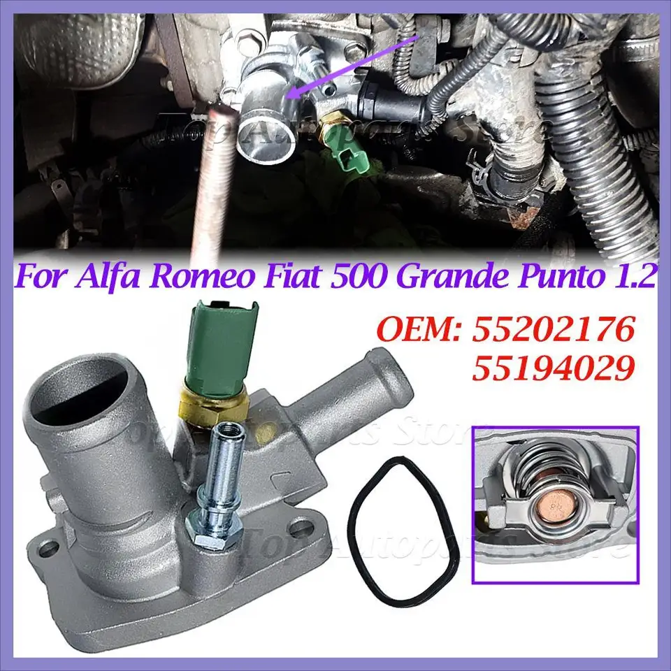 Motor Arranque Fiat ATEC Germany Motor De Arranque 12V 1, 3 KW Compatible Con ALFA ROMEO Arranque Fiat 500 Punto