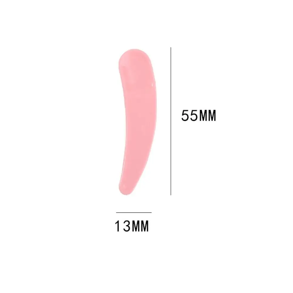5pcs/set Disposable Mask Cream Spoons Mini Mixing Spatula Curved Scoop Eye Cream Stick Face Care Beauty Tool Kits makeup tool set makeup tool