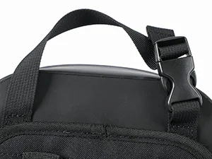 WILD HEART Multifunktionale Hängetasche, Motorrad, wasserdicht, Schnellverschluss, Kraftstofftank-Tasche, Outdoor-Erste-Hilfe-Tasche (klares Schwarz) – Detail 6