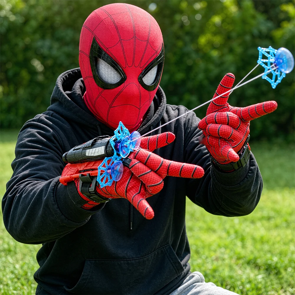 Spider-Man New Day Handmade Cosplay Mask - Perfect Cartoon Collectible Gift Item