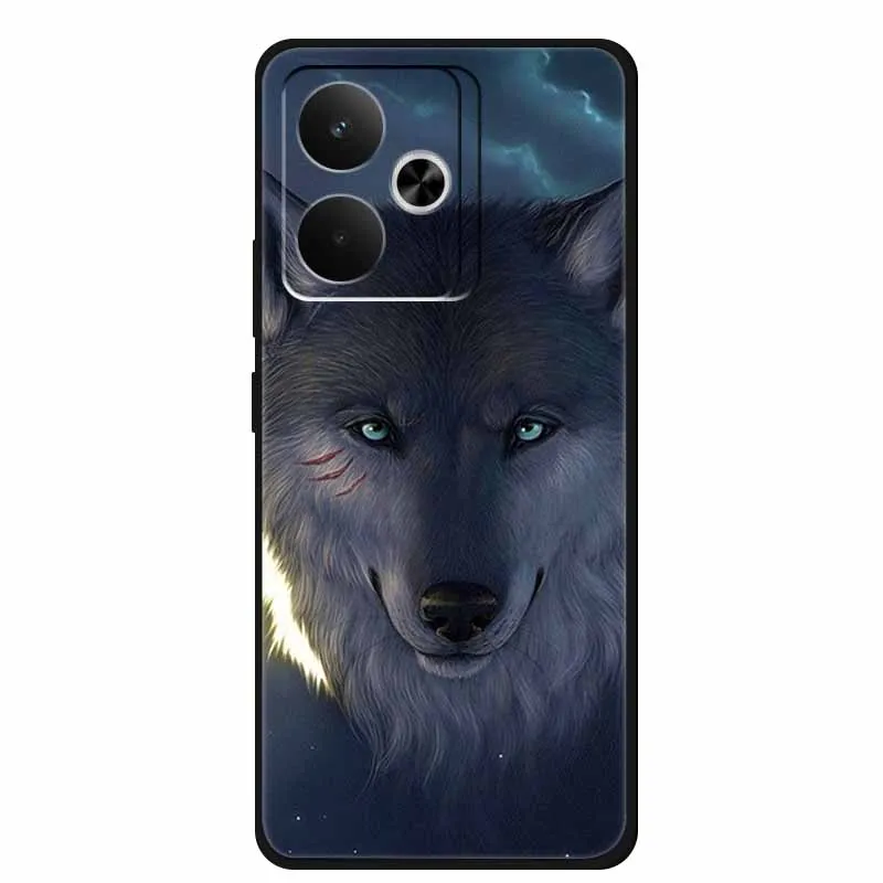 Sleek Black Silicone Soft Back Phone Case Cover